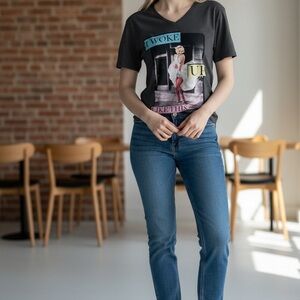 Marilyn Monroe Classic Blue Skinny Jeans